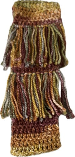 Autumn Sunset Beanie and Scarf Crochet Set