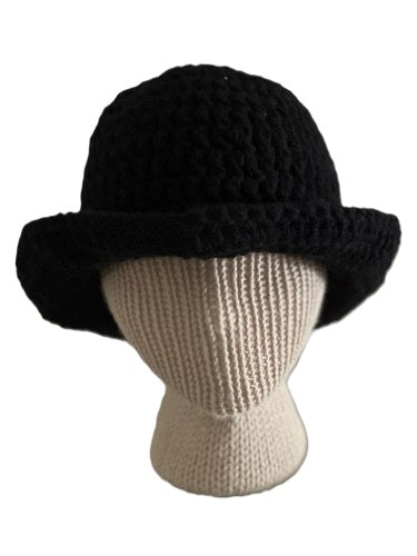 Black Spell Crochet Sun Hat