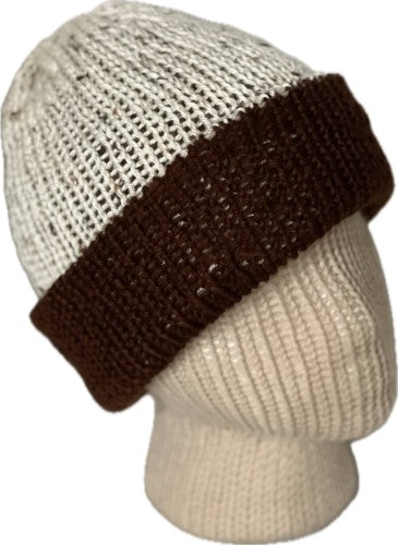 Coffee Comfort Reversible Beanie & Scarf Set