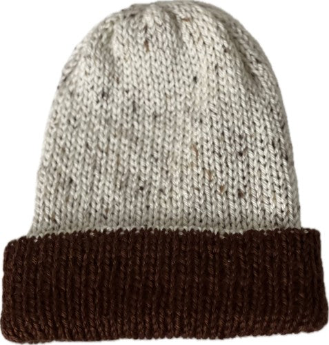 Coffee Comfort Reversible Beanie & Scarf Set