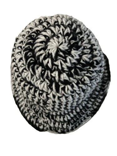 Houndstooth Crochet Sun Hat