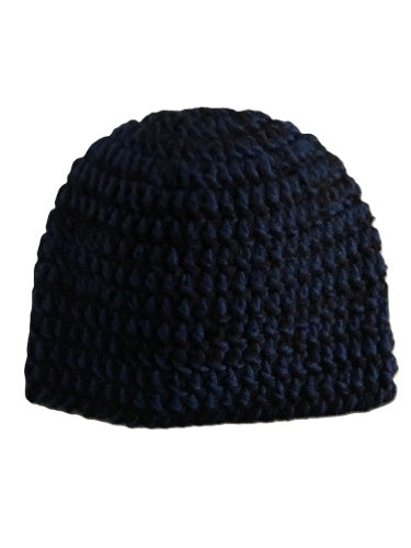 Midnight Breeze Crochet Beanie