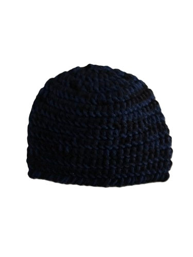 Midnight Breeze Crochet Beanie