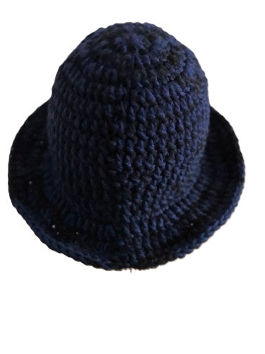 Midnight Breeze Crochet Sun Hat