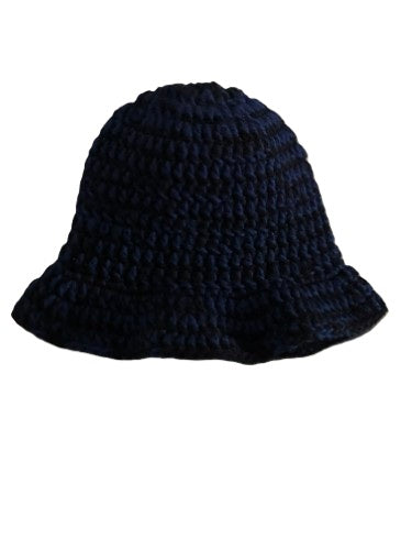 Midnight Breeze Crochet Sun Hat