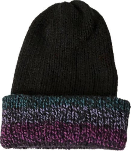 Midnight Splash Reversible Beanie