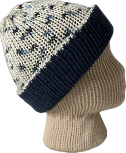 Sky Serenity Reversible Beanie & Scarf Set