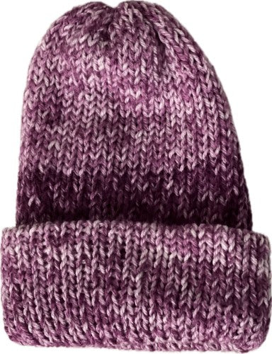 Plum Frost Beanie S-M Size