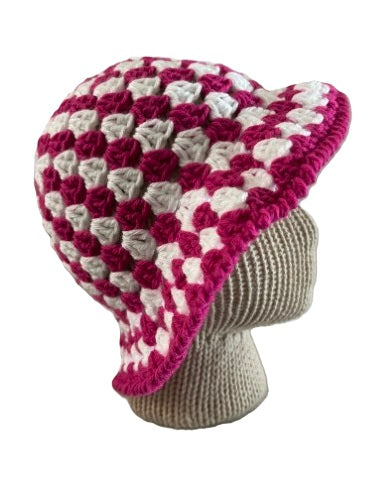 Crochet Bucket Hats - Strawberry Shortcake