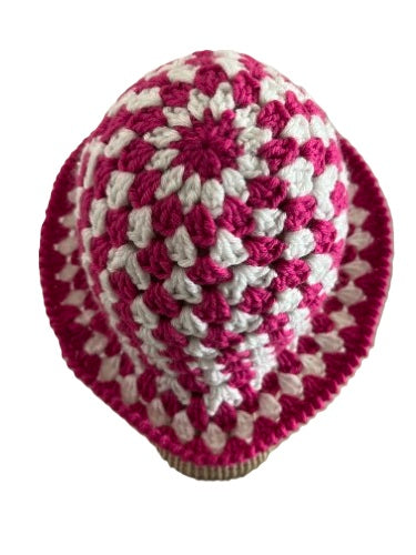 Crochet Bucket Hats - Strawberry Shortcake