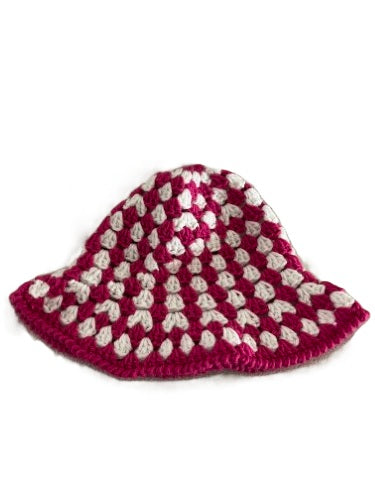 Crochet Bucket Hats - Strawberry Shortcake