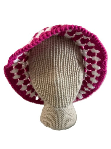 Crochet Bucket Hats - Strawberry Shortcake